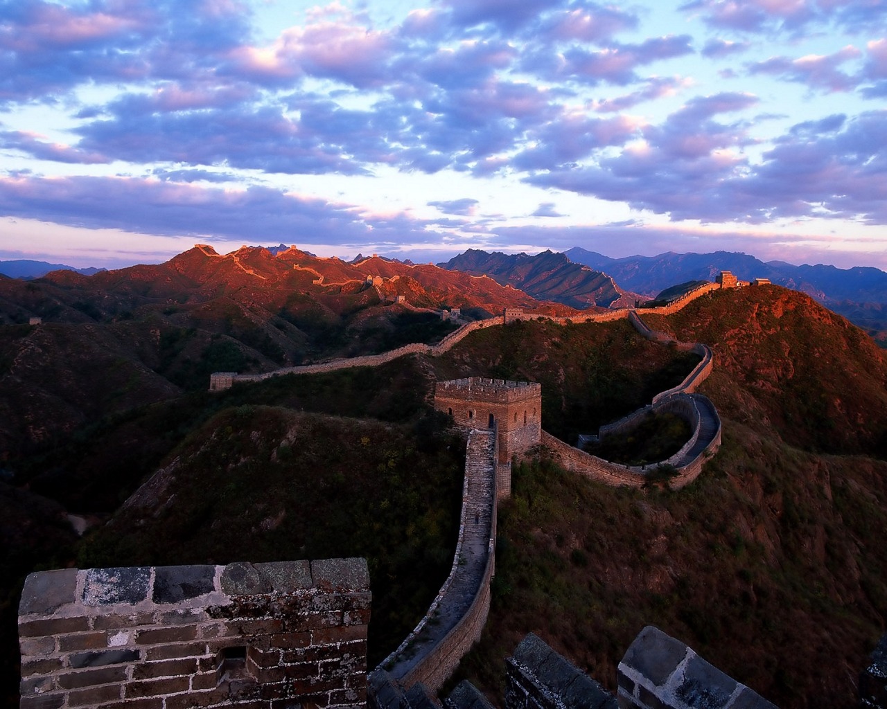 in china de chinese muur een verdedigingswal in noord china