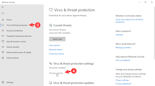 menonaktifkan windows defender