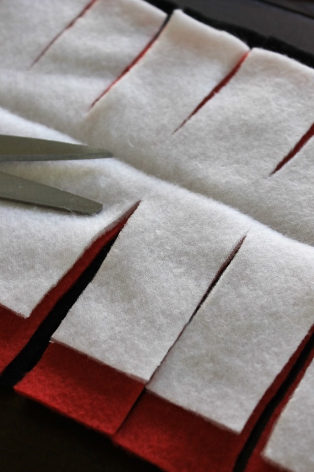 felt scarf tutorial 5