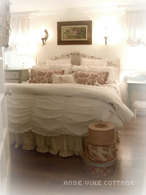 Rose Vine Cottage: New Shabby Chic Bedding!