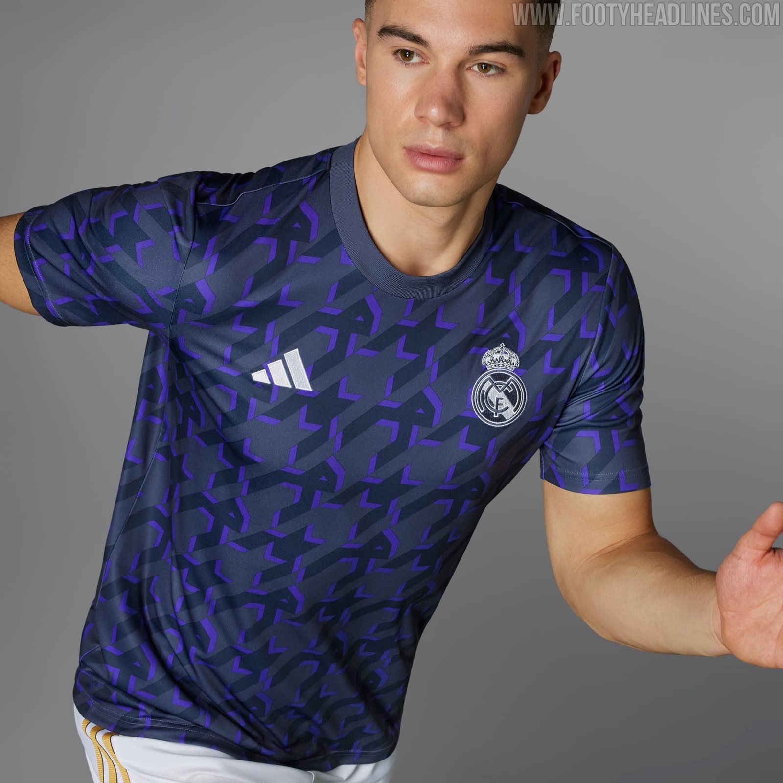 Adidas Real Madrid 2024 Pre Match Jersey - FutFanatics