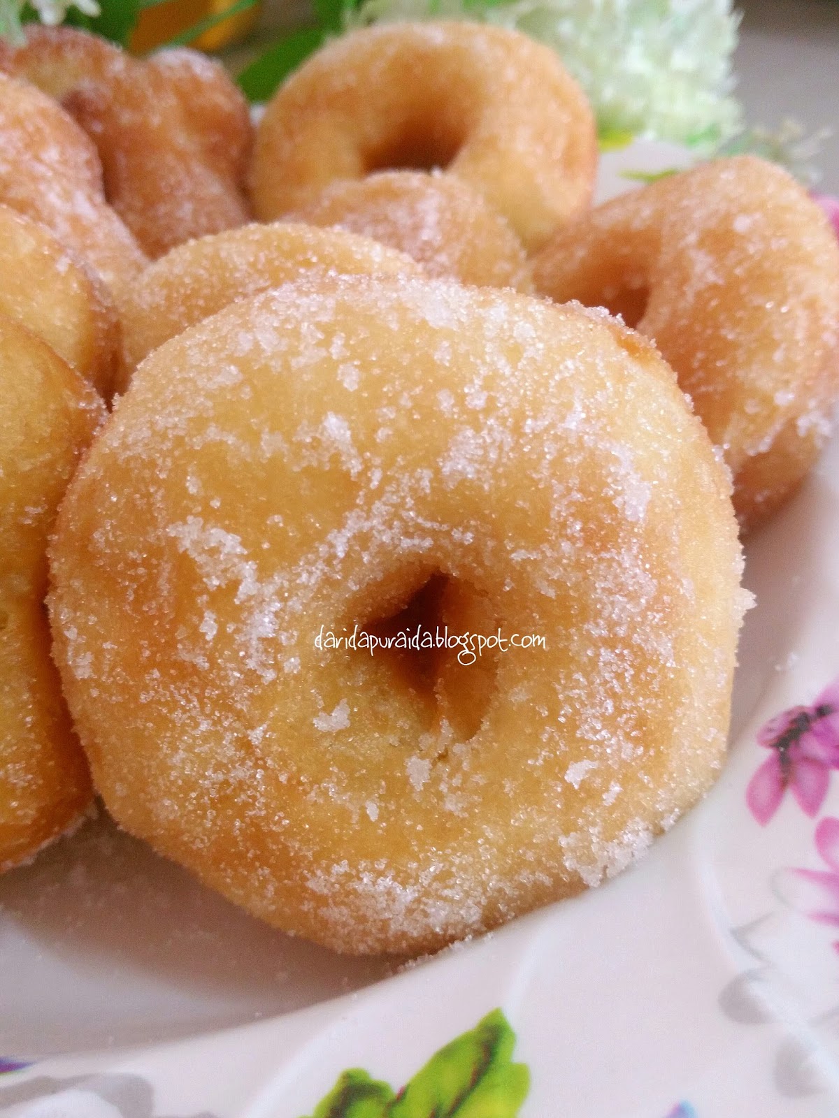 Dari Dapur Aida: Donut Gebu Paling senang tanpa uli