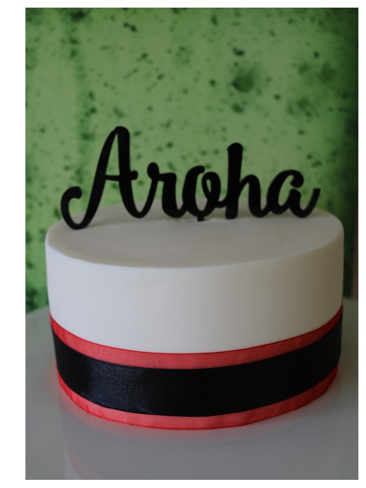 Kiwi Cakes  New maori word wedding  and cake  toppers  now 