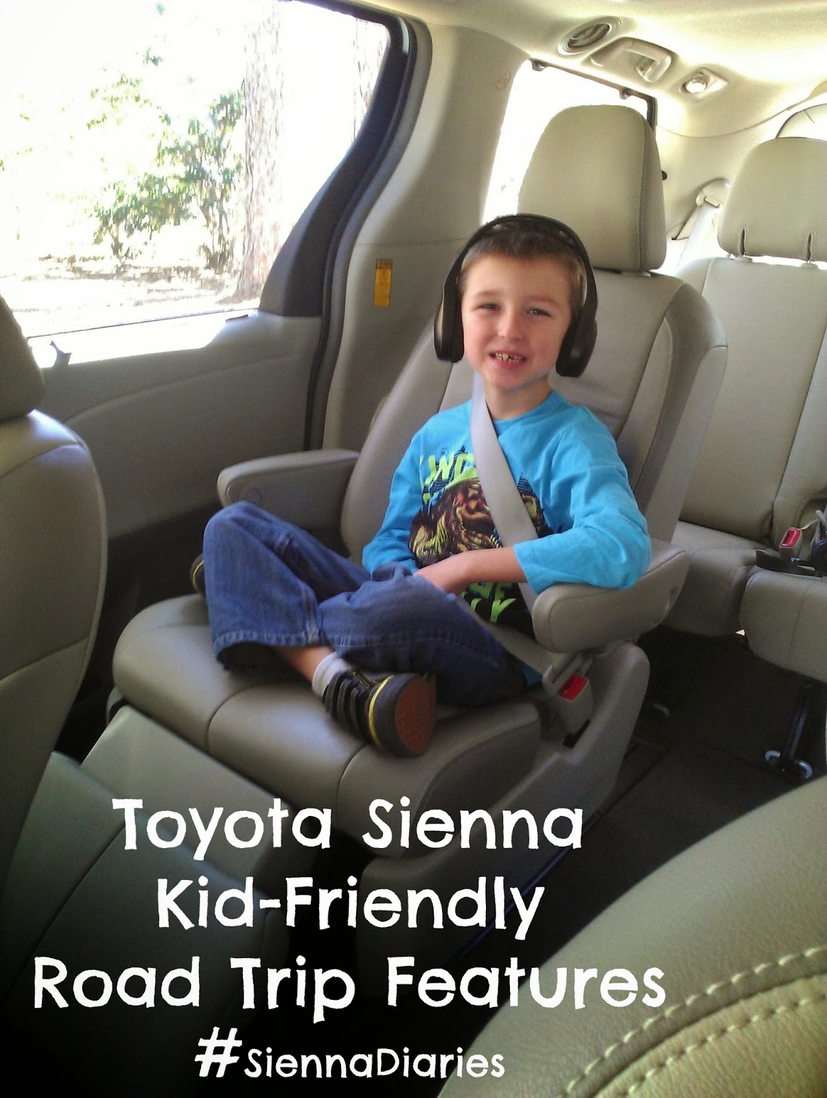 Kid-friendly features of the Toyota Sienna. #SiennaDiaries
