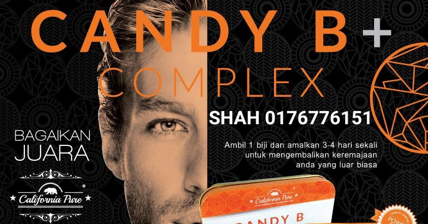 Candy B+ Complex  Gula-Gula Khas Untuk Lelaki: Candy B 