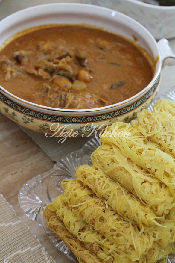 Roti Jala Lembut Versi Dr Nana - Azie Kitchen