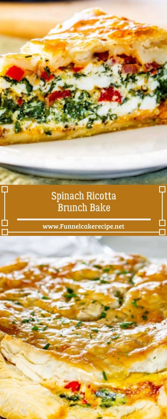 Spinach Ricotta Brunch Bake
