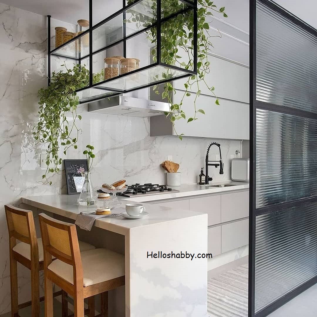 6 Inspirasi Desain Dapur Minimalis Ukuran Kecil ala Cafe ~ HelloShabby