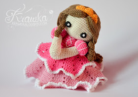 Krawka: Princess lovey crochet pattern by Krawka - princess Sofia the first inspired pattern