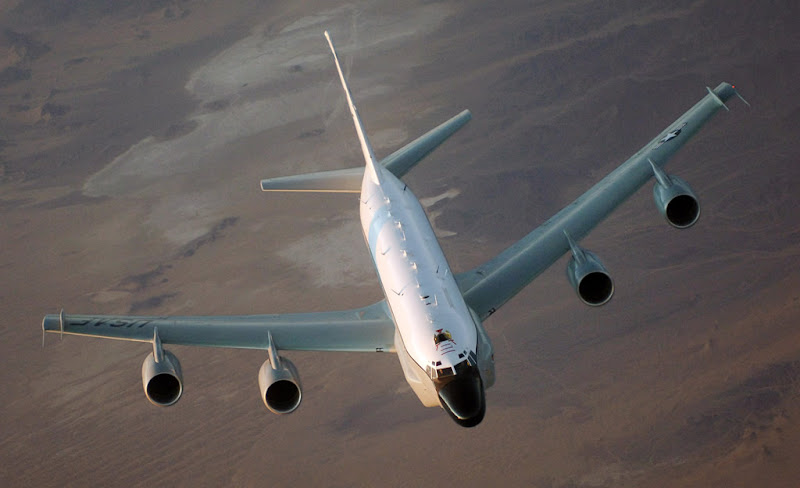 RC-135 Rivet Joint USAF Reconnaissance Aircraft