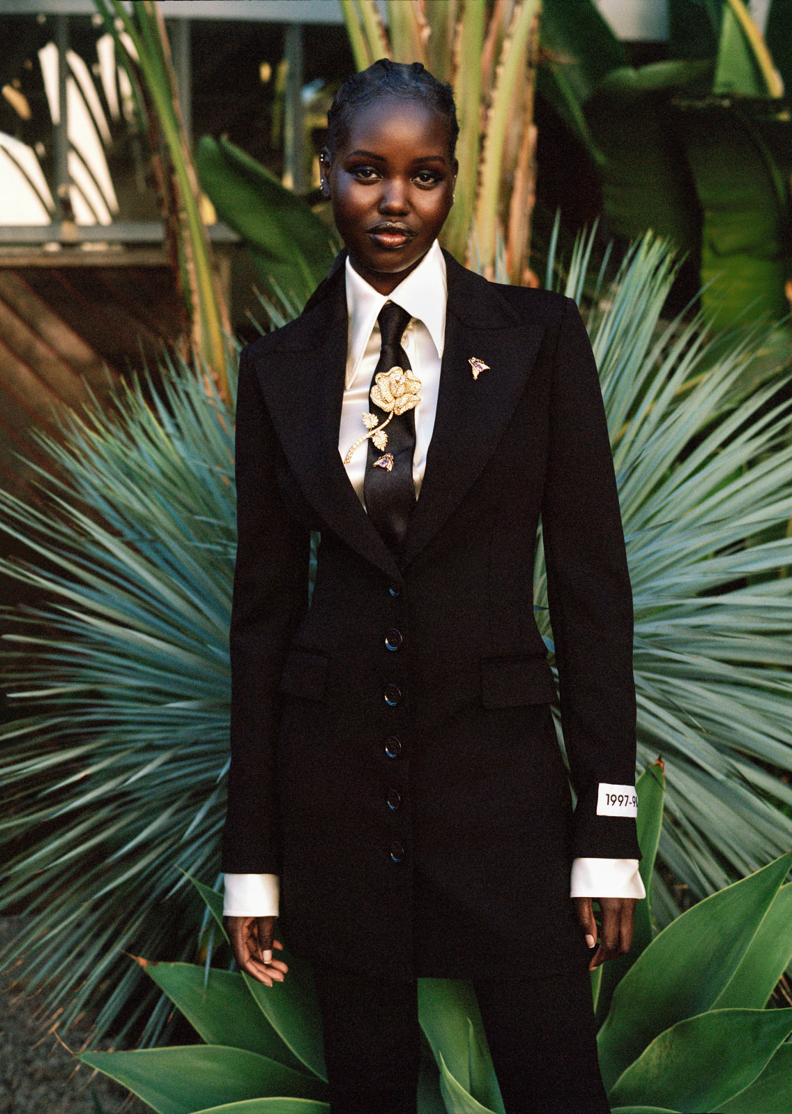 Adut Akech in Vogue UK March 2023 by Sean Thomas