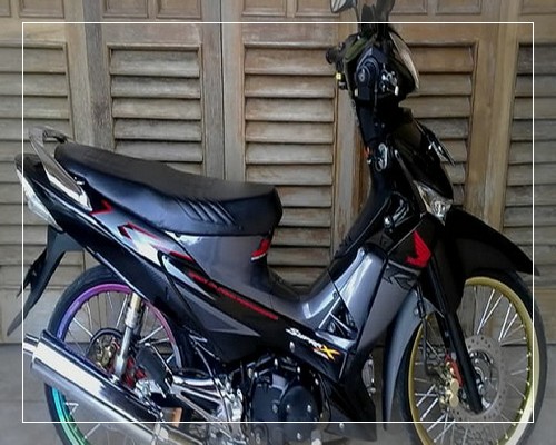 Gambar modifikasi supra x 125 fi simple standar thailook 