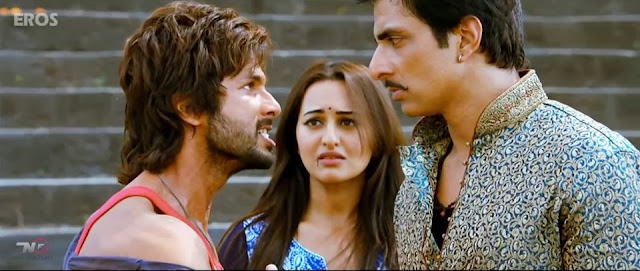 Shahid Kapoor, Sonakshi Sinha, Sonu Sood in R...Rajkumar