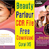 Beauty Parlour Brochure and Rate List Free CDR File Download | Beauty Parlour Design CDR File Download