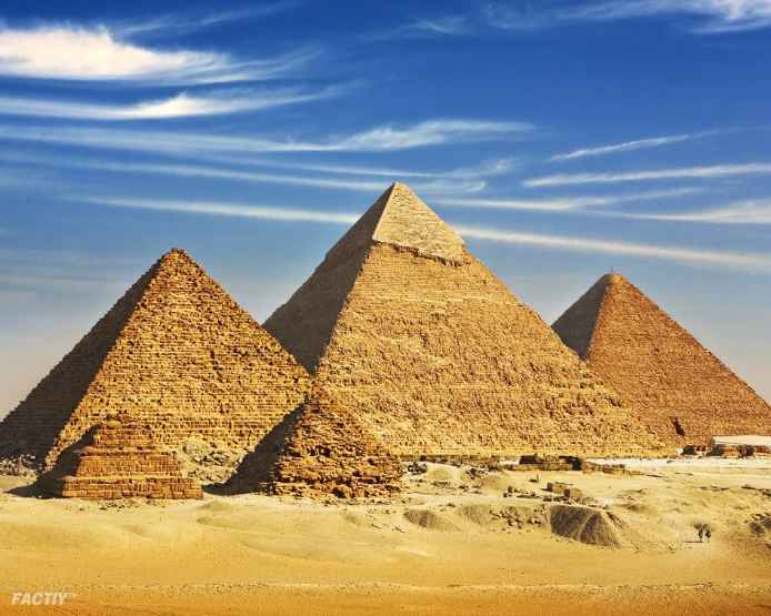 The Great Pyramids of Giza, Egypt, Weird and Mysterious Spots