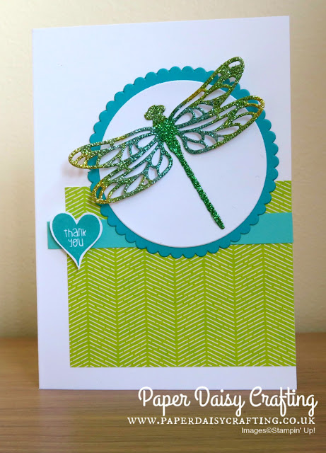 Detailed Dragonfly Thinlits from Stampin Up