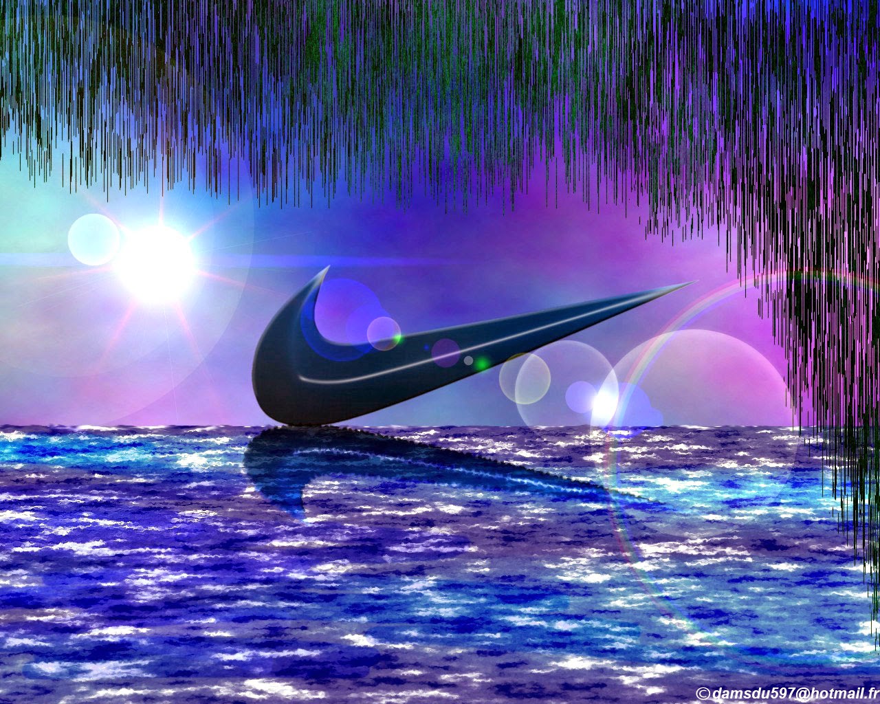 Wallpapers For Cool Blue Nike Logo Wallpaper  Fashion39;s 