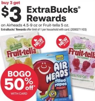 Air Heads Xtreme Sour Candy Bag