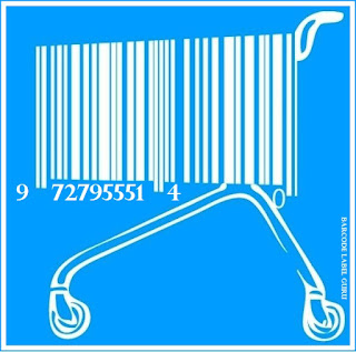 Barcode Label with Creative Designs Made for all perpose Inventory Management & Branding the Prodcut.,