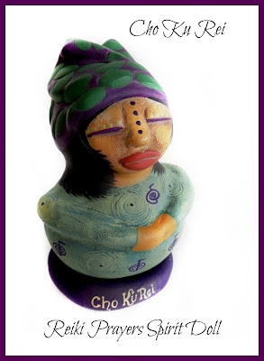 Cho Ku Rei a Reiki Prayers Spirit Doll 