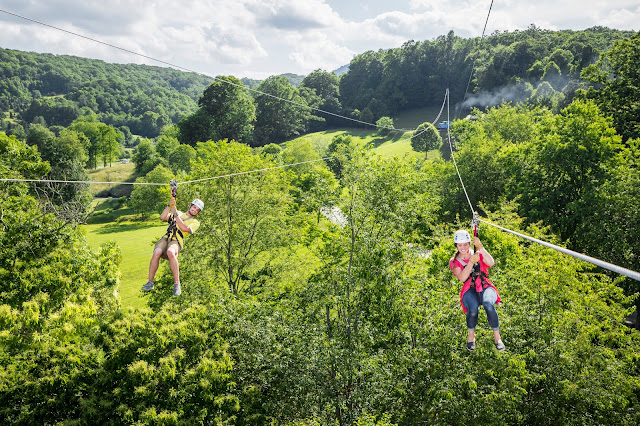 High Gravity Zip Line Adventure in Blowing Rock,NC