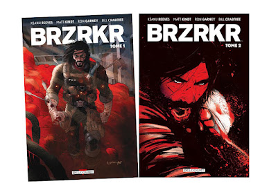 BRZRKR BD comics Keanu Reeves CINEBLOGYWOOD