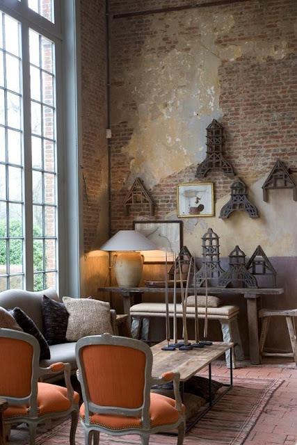 Beautiful Belgian style interior designed interior by Natalie Haegeman - found on Hello Lovely Studio