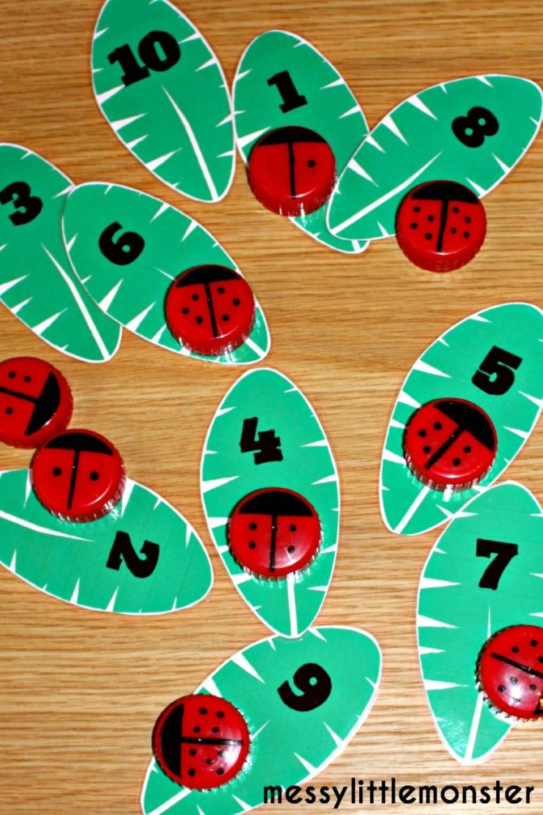 Learn how to count ladybird counting activity for toddlers