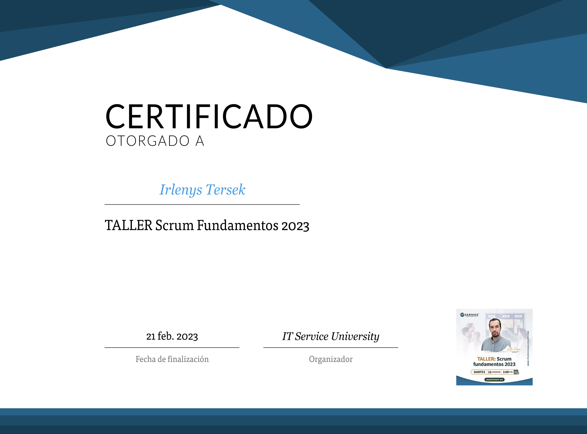 Scrum Fundamentos 2023