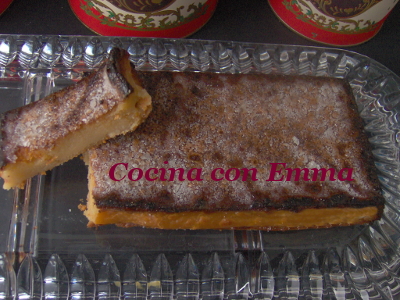 Turrón de yema tostada