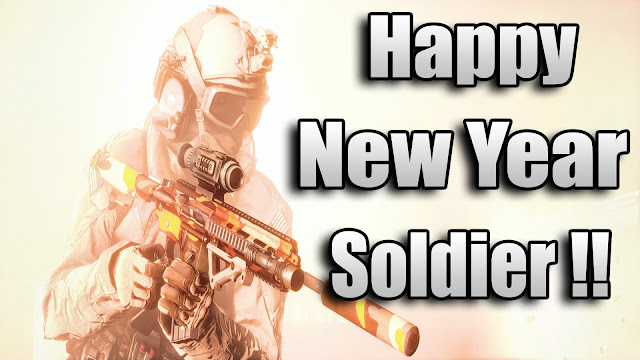 Happy NEw Year 2017 Image For Soldier 