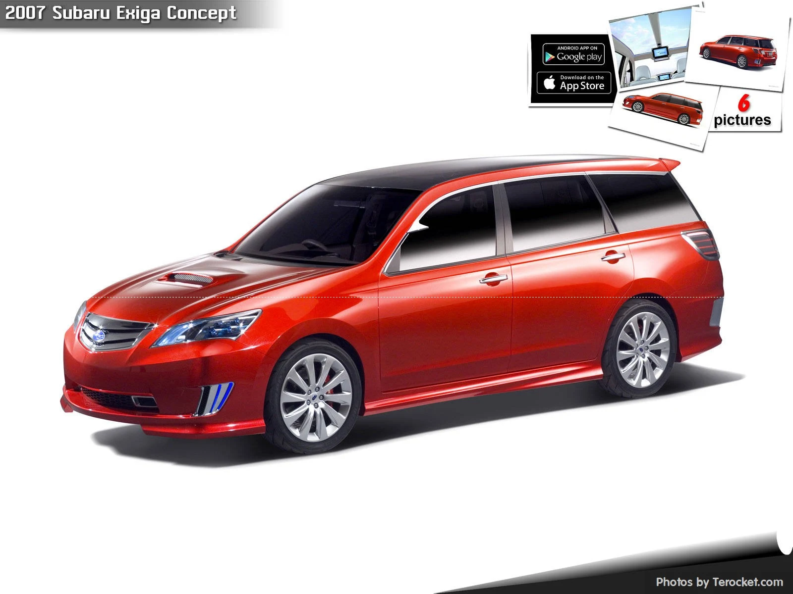 Hình ảnh xe ô tô Subaru Exiga Concept 2007 & nội ngoại thất