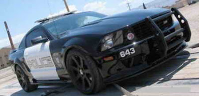 1 18 ford shelby mustang gt 500 police car