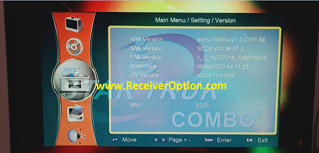 STAR TRUK COMBO 2 1506TV HD RECEIVER NEW SOFTWARE WITH IMEI CHANGING OPTION