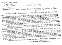 Presupuesto de reconstrucción de carpintería y talla del altar de Ntra. Sra. De Valme.