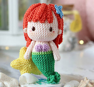 PATRON GRATIS SIRENA AMIGURUMI 68190