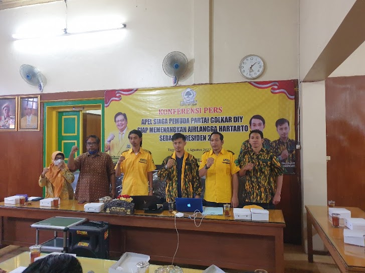 1.000 Pemuda Partai Golkar DIY Bakal Hadiri Apel Akbar Menangkan Airlangga Presiden 2024 