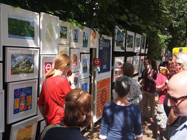 Art on a Brixton Street - Josephine Avenue's annual Urban Art festival, July 2015