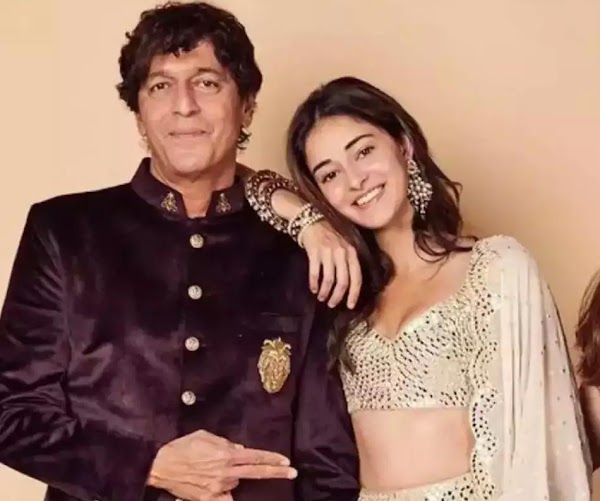 Ananya Chunky Pandey real father daughter duo