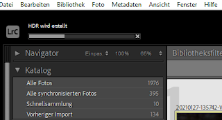 HDR - Belichtungsreihe - Bracketing in Lightroom Classic