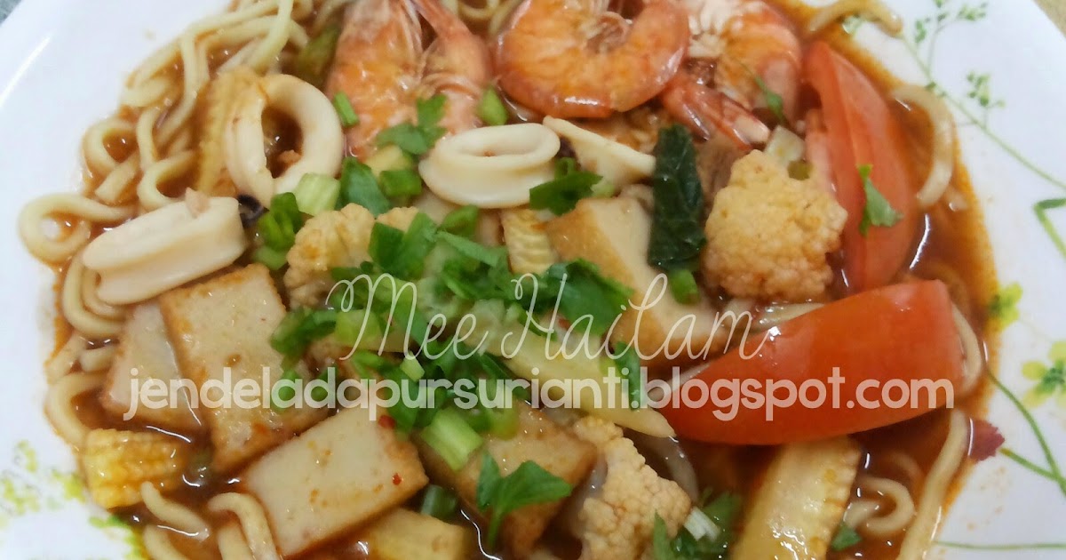 Jom masak: Mee Hailam ringkas untuk makan petang