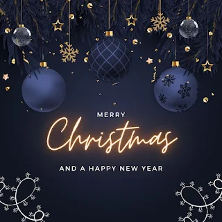 Image of merry christmas message