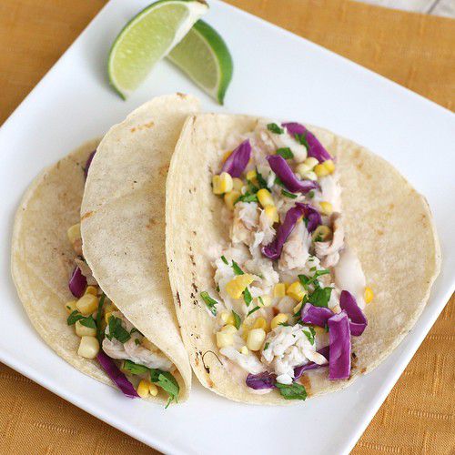 Fish Tacos with Chipotle Cream Recipe