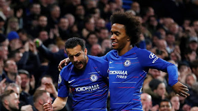 CHELSEA MENANG ATAS NEWSCASTLE 2-1 PADA PEKAN KE-22 PRIEMER LEAGUE 