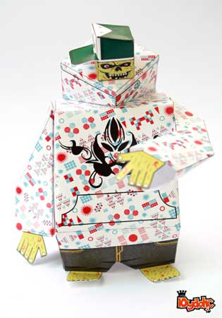 Stage Paper Toy Boney