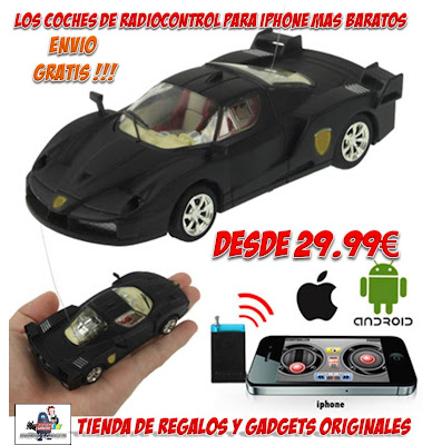 coche radiocontrol iphone