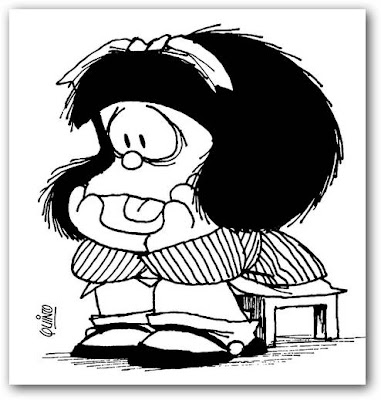 Mafalda para pintar