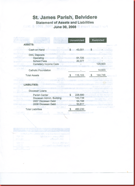 6-30-2008 Balance Sheet