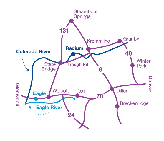 map of colorado river basin. Map: map of colorado river.