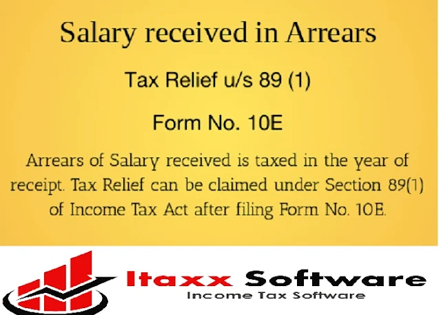 Arrears Relief Calculator U/s 89(1)